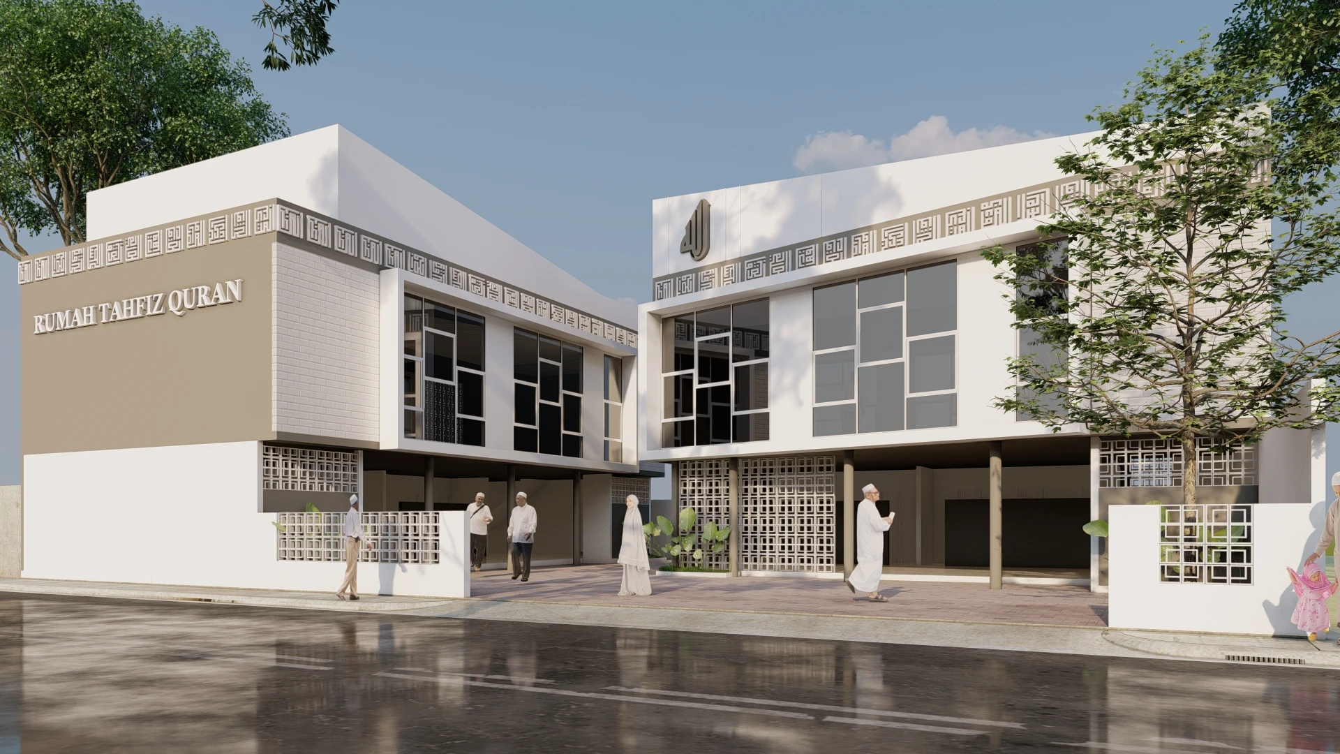 Render 3D Arsitektural