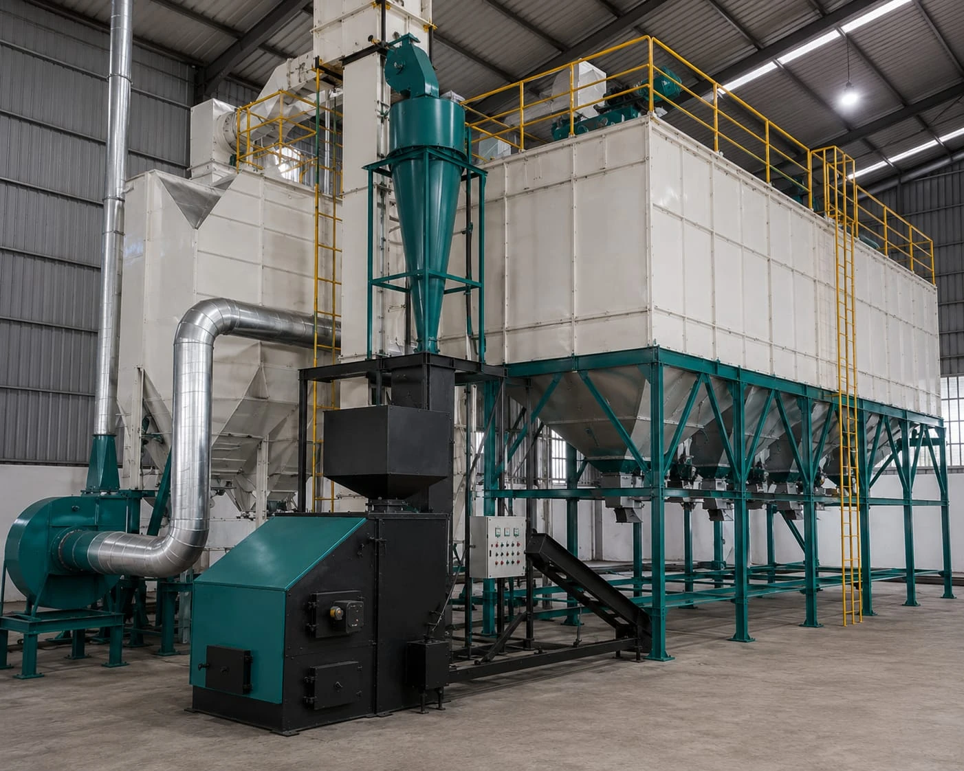 Perencanaan Dryer dan Tungku Padi/Jagung Kapasitas Industri